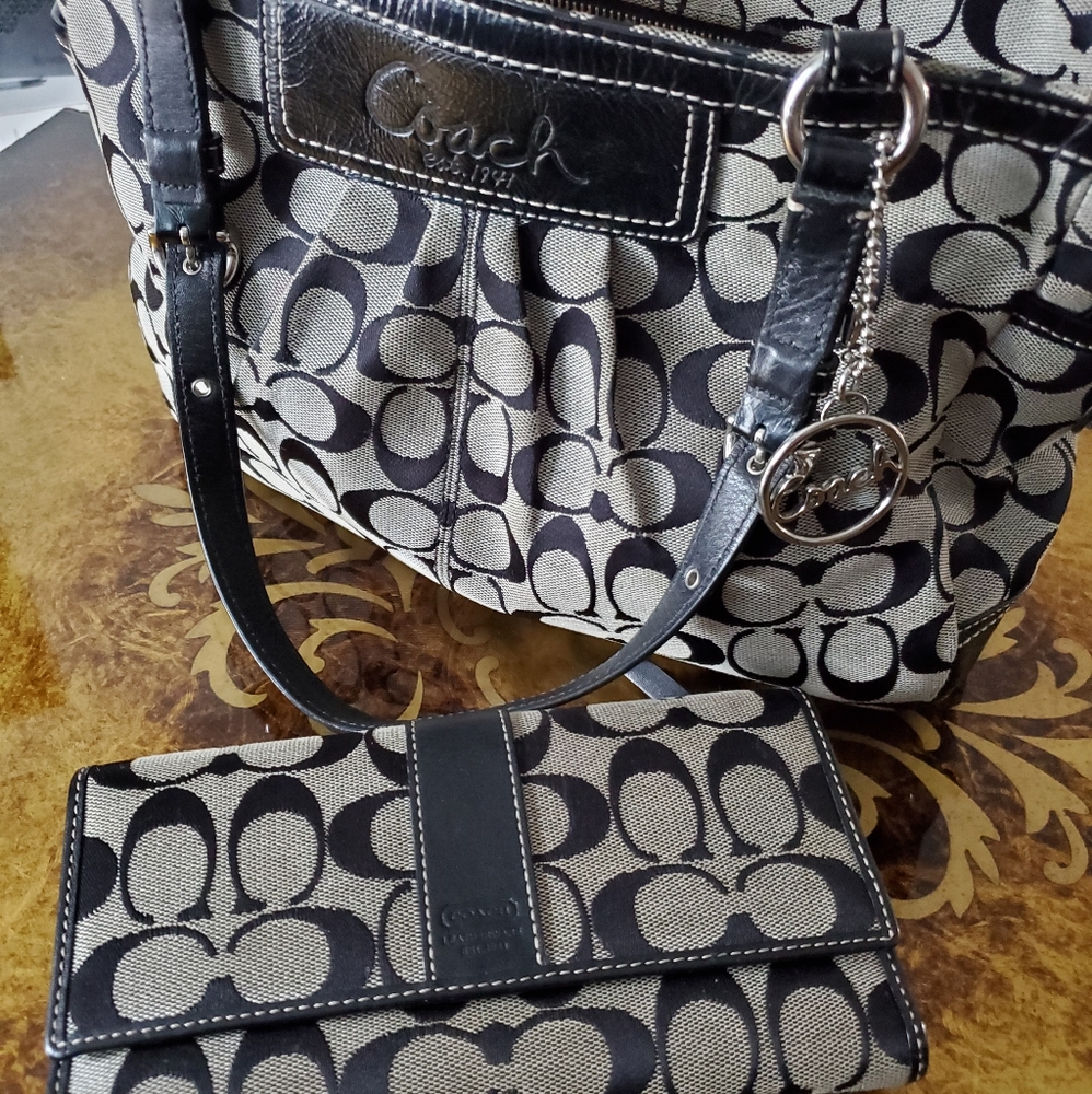 Coach Purse and Wallet